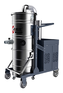 เครื่องดูดฝุ่นอุตสาหกรรมเฟสเดียวพร้อมเครื่องเป่าลมด้านข้างแบบไม่มีแปรง