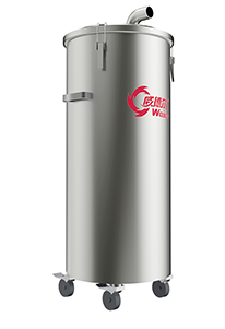 เครื่องดูดฝุ่นอุตสาหกรรมสิ่งทอขนาดกะทัดรัดถังเดียว