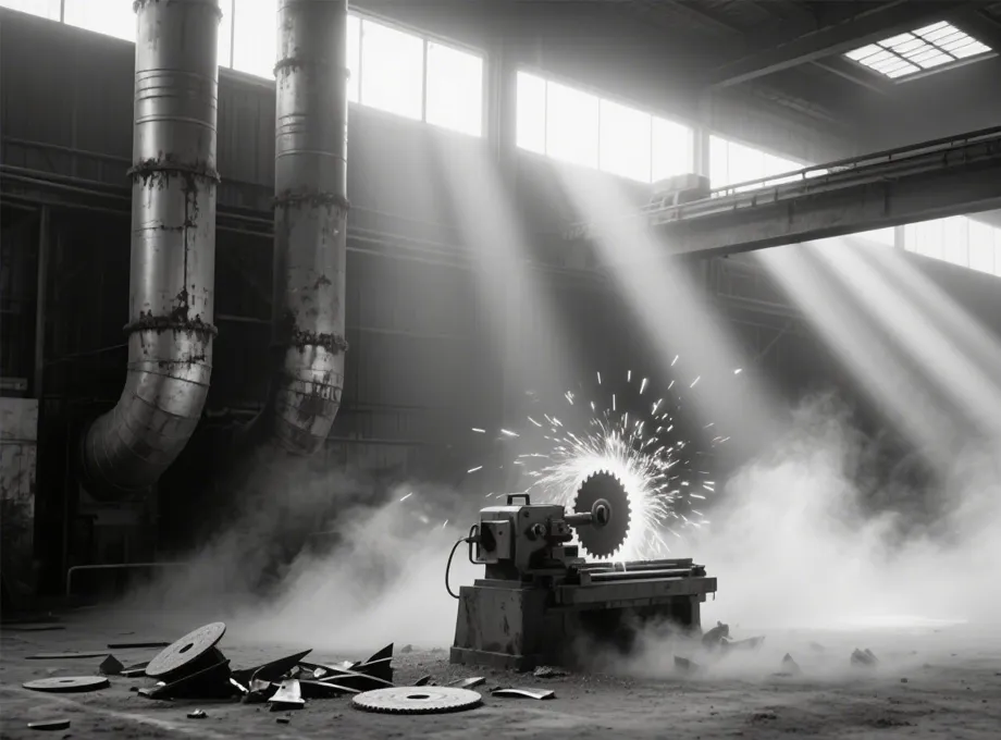 ฝุ่นในอากาศกว้างโรงงาน